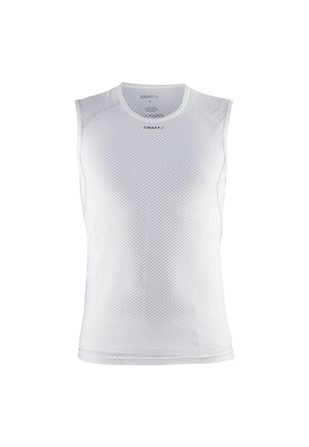 Tank top Craft cool mesh superlight. Kolor: biały. Materiał: mesh. Długość rękawa: bez rękawów. Styl: sportowy