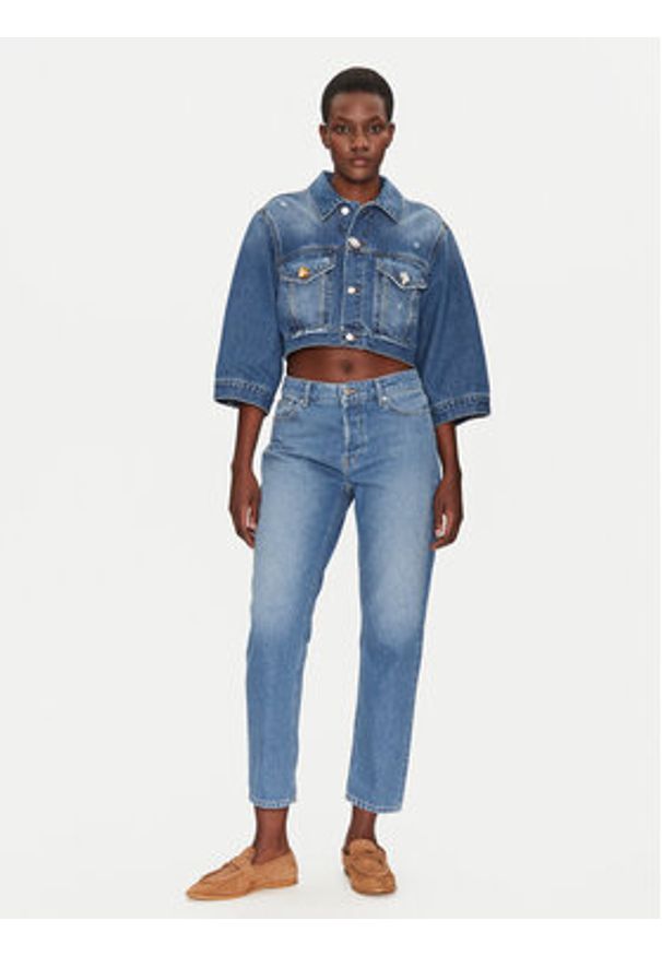 ViCOLO Jeansy DD5089 Niebieski Regular Fit. Kolor: niebieski