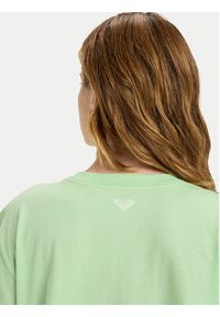 Roxy T-Shirt Hangloose The Sky ERJZT06020 Zielony Regular Fit. Kolor: zielony. Materiał: bawełna #4