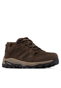 columbia - Columbia Trekkingi Redmond 2128721 Brązowy. Kolor: brązowy. Materiał: zamsz, skóra. Sport: turystyka piesza
