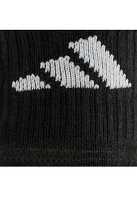 Adidas - adidas Zestaw 3 par niskich skarpet unisex Performance Cushioned Mid-Cut Socks 3 Pairs IC9519 Czarny. Kolor: czarny. Materiał: materiał