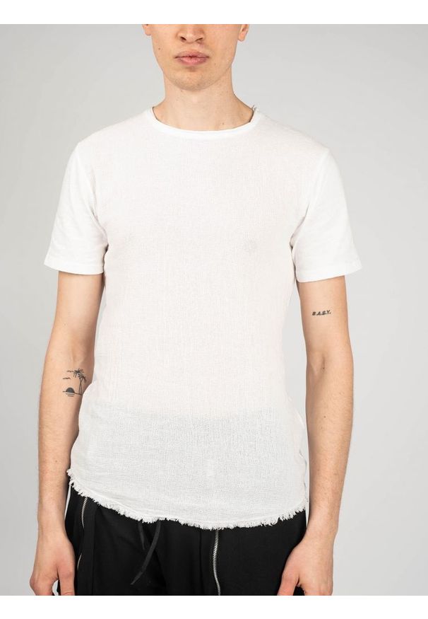 Xagon Man T-Shirt | P22082 V5 8300 | Mężczyzna | Biały. Okazja: na co dzień. Kolor: biały. Materiał: bawełna, elastan. Długość: długie. Styl: casual