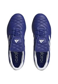 Adidas - Buty piłkarskie adidas Copa Gloro Tf GY9061 niebieskie niebieskie. Zapięcie: sznurówki. Kolor: niebieski. Materiał: skóra. Szerokość cholewki: normalna. Sport: piłka nożna