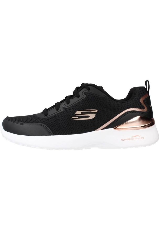 skechers - Buty do chodzenia damskie Skechers Skech Air. Zapięcie: sznurówki. Kolor: czarny. Materiał: materiał. Szerokość cholewki: normalna. Model: Skechers Sport. Sport: turystyka piesza