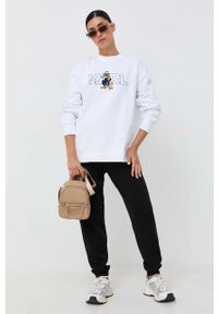 MICHAEL Michael Kors plecak skórzany damski kolor beżowy mały gładki. Kolor: beżowy. Materiał: skóra. Wzór: gładki #4