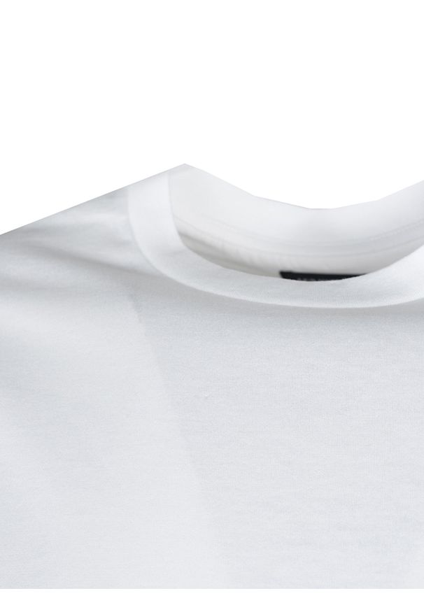 Les Hommes T-shirt | LHG800P LG812 | Mężczyzna | Biały. Okazja: na co dzień. Kolor: biały. Materiał: bawełna. Wzór: nadruk. Styl: casual