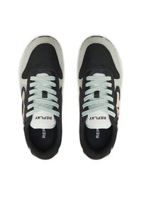 Replay - REPLAY Sneakersy GWS9O.000.C0003T Czarny. Kolor: czarny. Materiał: skóra, zamsz #6