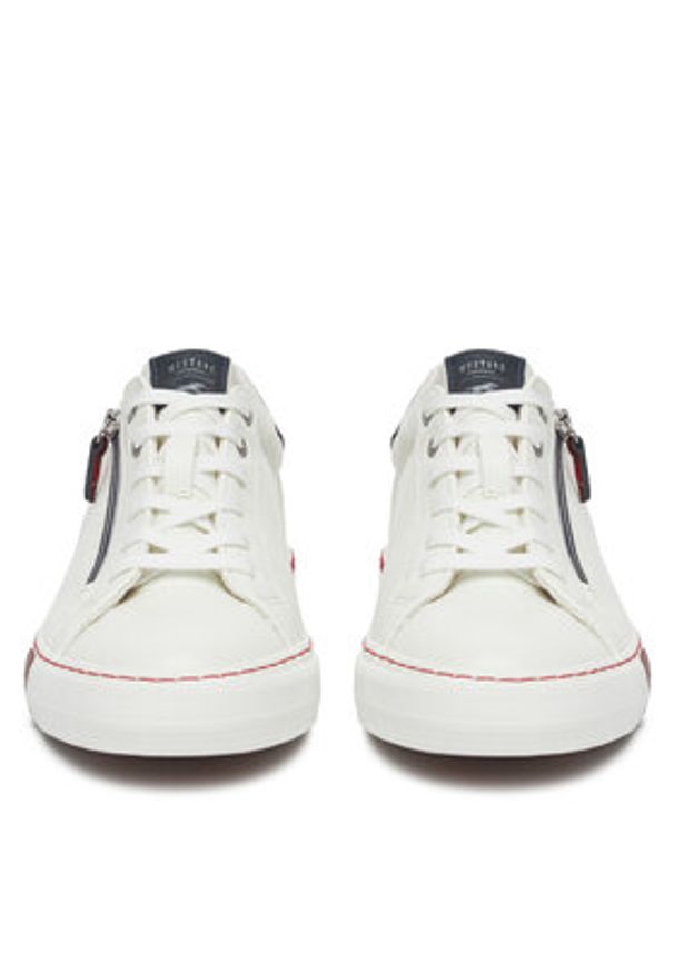 Mustang Tenisówki 1353-309 Biały. Kolor: biały. Materiał: skóra