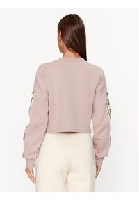 Guess Bluza V3BQ16 KB3P2 Różowy Regular Fit. Kolor: różowy. Materiał: bawełna, syntetyk #3
