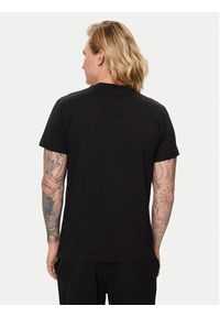 Versace Jeans Couture T-Shirt 76GAH6SW Czarny Regular Fit. Kolor: czarny. Materiał: bawełna