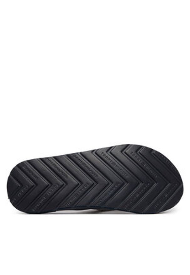 TOMMY HILFIGER - Tommy Hilfiger Japonki Molded Padded Hilfiger B Sandal FM0FM05901 Szary. Kolor: szary. Materiał: materiał