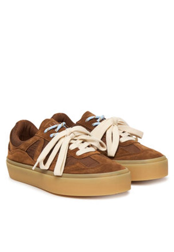 Inuikii Sneakersy Lynn Suede 1001.001.0461 Brązowy. Kolor: brązowy. Materiał: zamsz, skóra