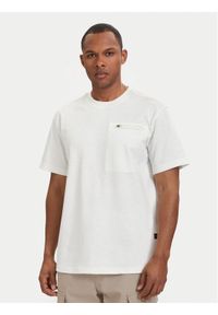 G-Star RAW - G-Star Raw T-Shirt Distressed D28891-E512 Kremowy Regular Fit. Kolor: kremowy. Materiał: bawełna #1