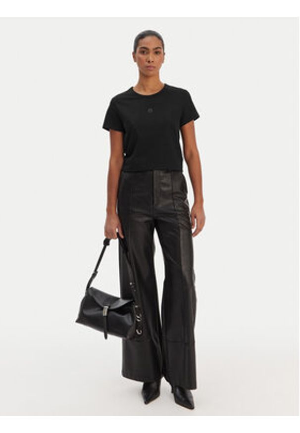 BOSS T-Shirt Eventsa12 50563282 Czarny Regular Fit. Kolor: czarny. Materiał: bawełna