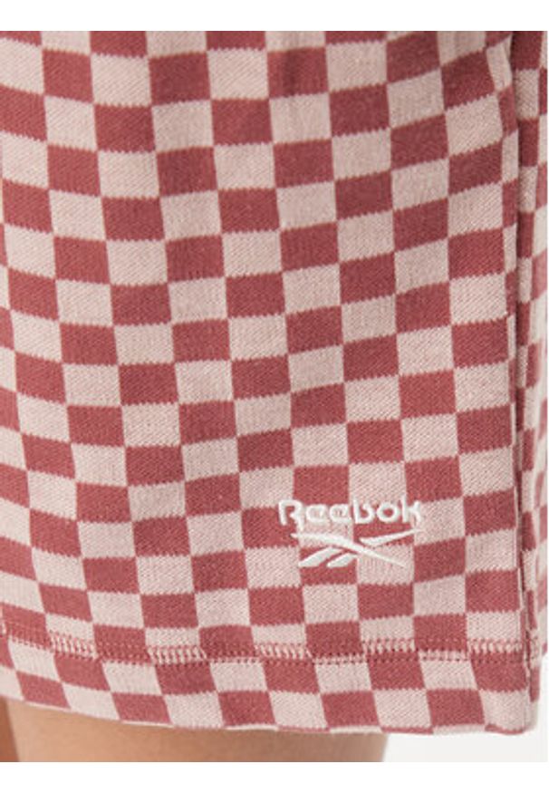 Reebok Szorty sportowe Classics Y2k II5586 Różowy Regular Fit. Kolor: różowy. Materiał: bawełna, syntetyk