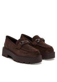 Aldo Loafersy Oneameth 14058772 Brązowy. Kolor: brązowy. Materiał: skóra, zamsz #2