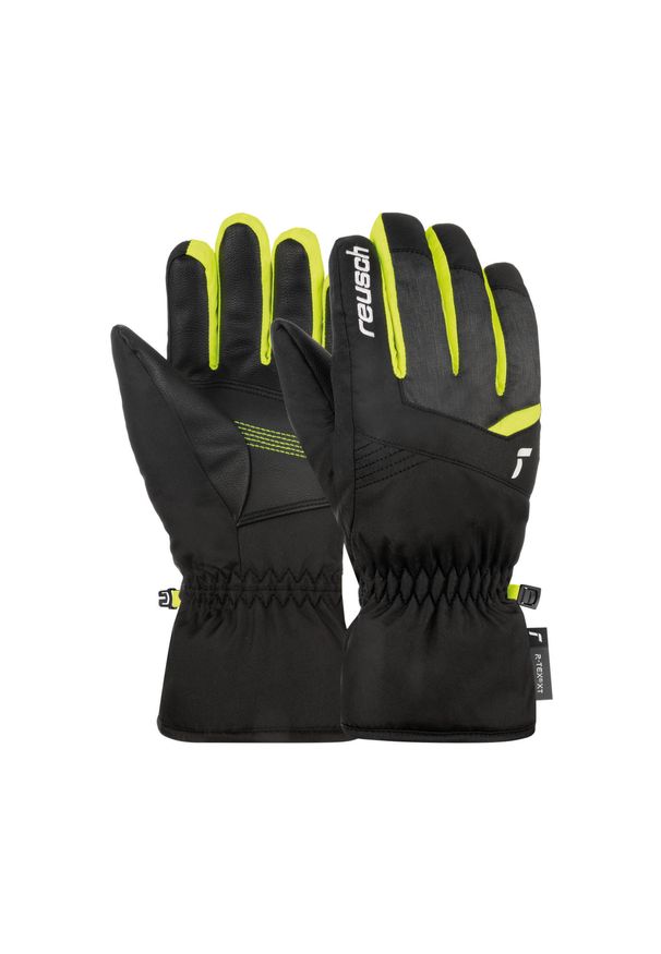 Rękawice narciarskie dla dzieci Reusch Bennet R-TEX® XT. Kolor: czarny, szary, wielokolorowy. Sport: narciarstwo