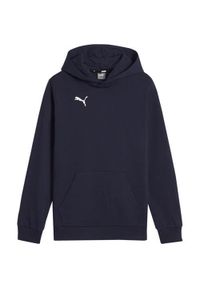 Bluza sportowa chłopięca Puma B23598. Typ kołnierza: kaptur. Kolor: niebieski. Styl: sportowy