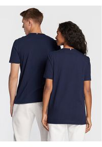 Le Coq Sportif T-Shirt Unisex 2220666 Granatowy Regular Fit. Kolor: niebieski. Materiał: bawełna #4