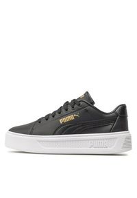 Puma Sneakersy Smash Platform V3 Sleek 389401 02 Czarny. Kolor: czarny. Materiał: skóra. Obcas: na platformie #3