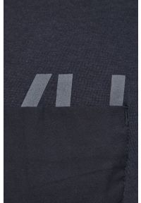 Selected T-shirt bawełniany kolor granatowy gładki. Okazja: na co dzień. Kolor: niebieski. Materiał: bawełna. Wzór: gładki. Styl: casual