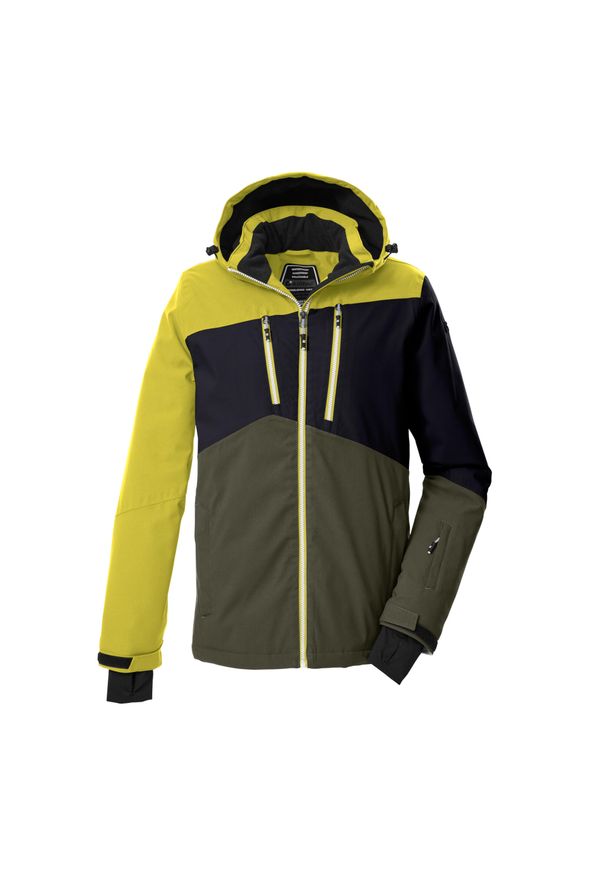 Kurtka narciarska Killtec KSW 306. Kolor: wielokolorowy, zielony, brązowy. Sezon: zima. Sport: narciarstwo