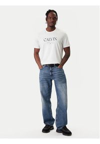 Calvin Klein T-Shirt LV04RE807G Biały Regular Fit. Kolor: biały. Materiał: bawełna #2