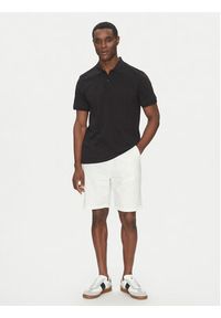 Scotch & Soda Polo 179201 Czarny Regular Fit. Typ kołnierza: polo. Kolor: czarny. Materiał: bawełna