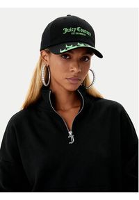 Juicy Couture Czapka z daszkiem Flame JCAWH125714 Czarny. Kolor: czarny. Materiał: bawełna #4