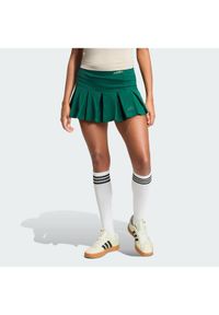 Adidas - adidas Spódnica plisowana Seasonal Essentials Colorpop KC3939 Zielony Loose Fit. Kolor: zielony. Materiał: bawełna #1