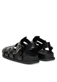 Tommy Jeans Sandały Tjw Fisherman Patent Sandal EN0EN02874 Czarny. Kolor: czarny. Materiał: skóra #3