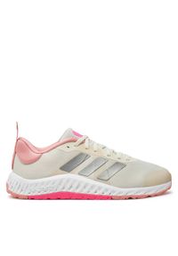 Adidas - adidas Buty na siłownię Everyset Trainer ID8661 Beżowy. Kolor: beżowy. Materiał: mesh, materiał. Sport: fitness