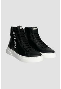Valentino by Mario Valentino - VALENTINO Czarne sneakersy HIGH-TOP, Rozmiar 41. Kolor: czarny #6