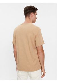 Polo Ralph Lauren T-Shirt 710740727072 Beżowy Slim Fit. Typ kołnierza: polo. Kolor: beżowy. Materiał: bawełna #2