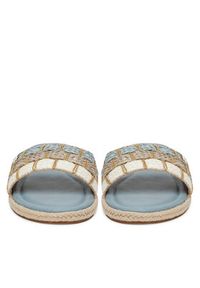 Roxy Espadryle E6018-5 Niebieski. Kolor: niebieski. Materiał: materiał #3