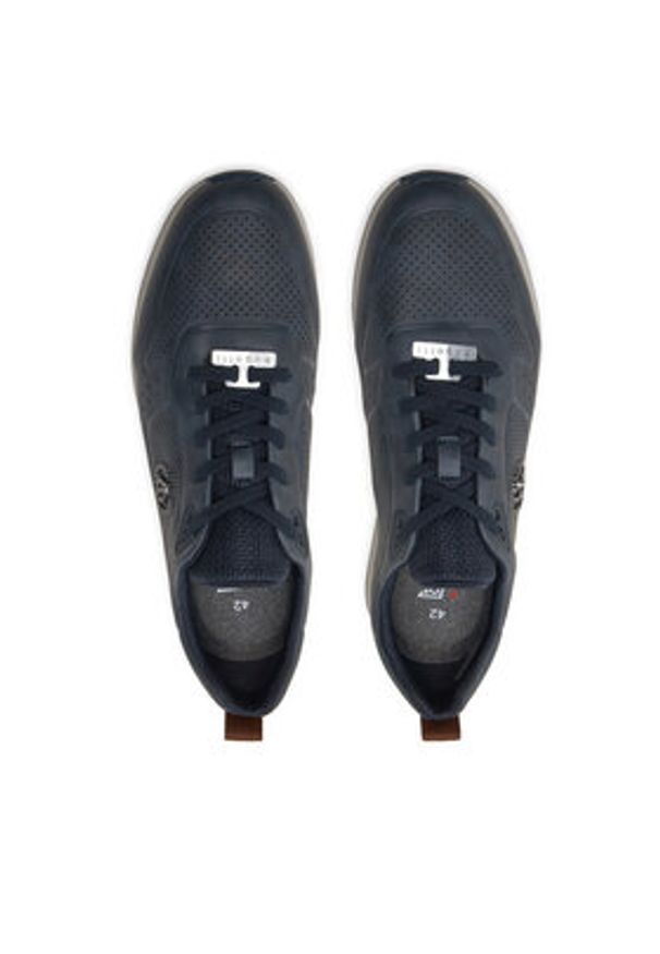 Bugatti Sneakersy 341-AKK02-5000-4100 Granatowy. Kolor: niebieski. Materiał: skóra