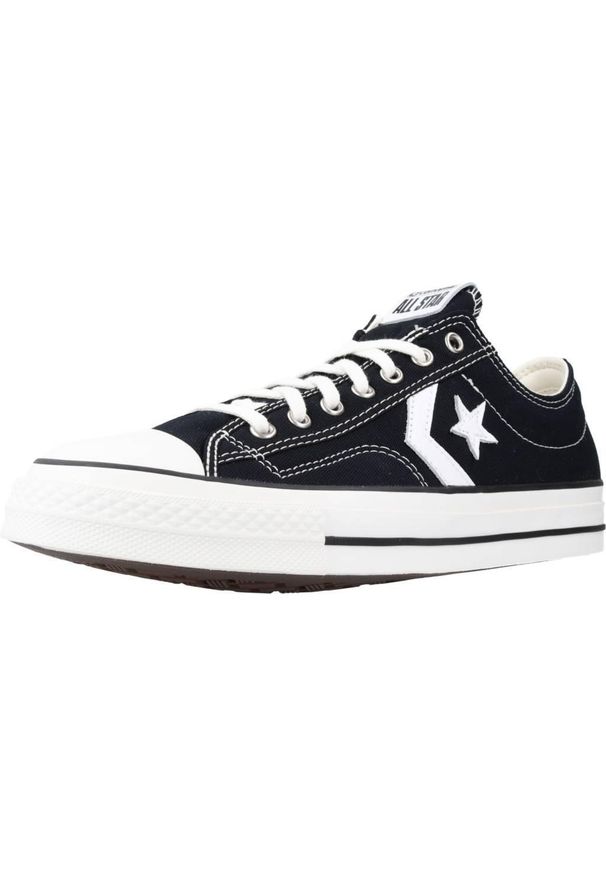 Converse - Buty CONVERSE STAR PLAYER 76 OX Czarny. Okazja: na co dzień. Kolor: czarny. Szerokość cholewki: normalna. Styl: casual, elegancki