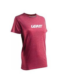 Koszulka damska LEATT T-Shirt Premium Women. Kolor: czerwony. Sport: kolarstwo