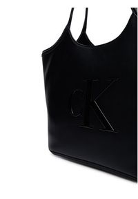 Calvin Klein Torebka Bold Ck LV04F3562G Czarny. Kolor: czarny. Materiał: skórzane #6