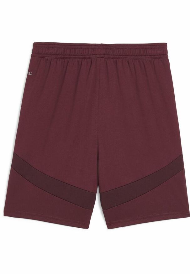 Puma - Szorty młodzieżowe Manchester City 24/25 PUMA Dark Jasper Red. Kolor: czerwony. Sport: piłka nożna