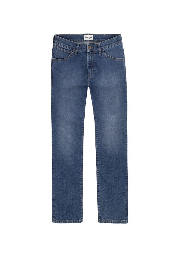 Wrangler - WRANGLER GREENSBORO MĘSKIE SPODNIE JEANSOWE JEANSY DŻINSY THE LOOK W15QKP117 112328255