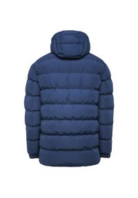 ROLY - Męska Ocieplana Kurtka Nepal. Kolor: niebieski. Materiał: puch. Sport: turystyka piesza