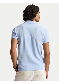 Polo Ralph Lauren Polo 710536856513 Niebieski jasny Regular Fit. Typ kołnierza: polo. Kolor: niebieski. Materiał: bawełna #6