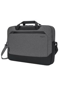 TARGUS - Targus Cypress 15.6'' Briefcase EcoSmart szara. Kolor: szary. Materiał: tkanina, materiał #1