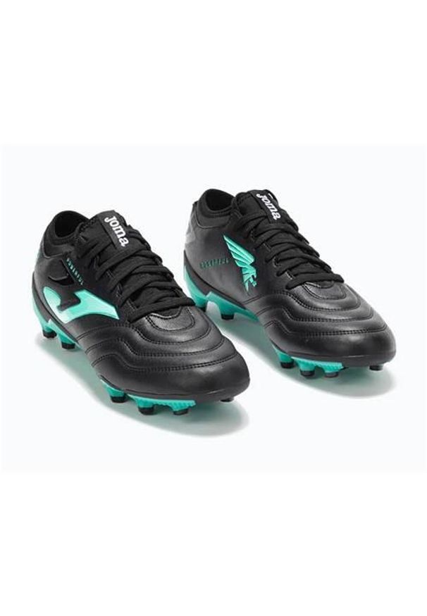 Buty piłkarskie męskie Joma Powerful 2501. Zapięcie: sznurówki. Kolor: czarny. Materiał: materiał, syntetyk. Szerokość cholewki: normalna. Sport: piłka nożna