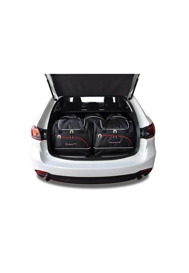 KJUST - Torby Do Bagażnika Mazda 6 Kombi 2012-2024 5Szt Kjust. Kolor: czarny. Styl: sportowy
