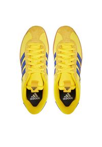 Adidas - adidas Sneakersy VL Court 3.0 JP5292 Żółty. Kolor: żółty. Materiał: skóra