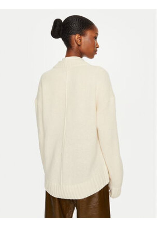 Day Birger et Mikkelsen - DAY BIRGER ÉT MIKKELSEN Sweter Glen DAY65243473 Écru Loose Fit. Materiał: wełna