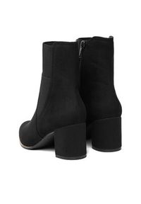 Jenny - JENNY Botki CEO-CD24-242H-1 Czarny. Kolor: czarny. Materiał: materiał #8