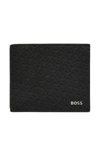 BOSS Portfel Daxter 50563888 Czarny. Kolor: czarny. Materiał: skóra #1